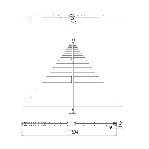 Log-Periodic Antenna OLP-00810 - Image 2