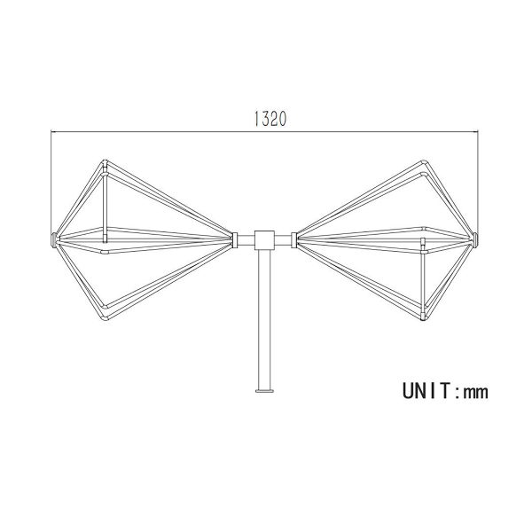 Biconical Antenna OBC-033-10W-4 - Image 3
