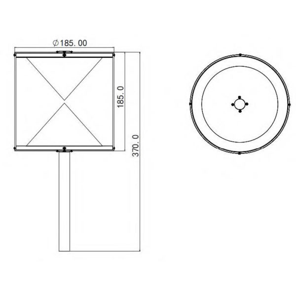 Biconical Antenna OBC-460-100W - Image 4