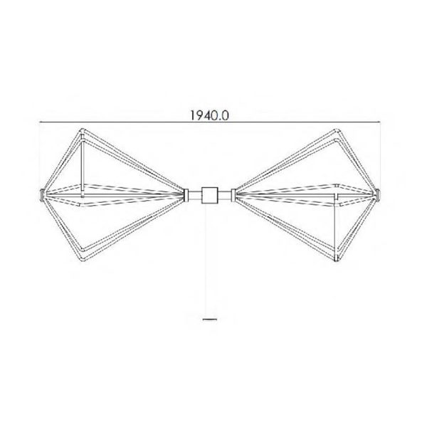 Biconical Antenna OBC-022-10W-1 - Image 3
