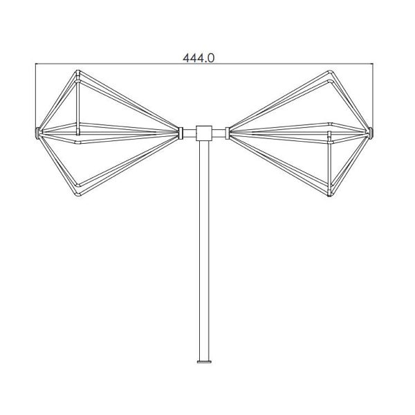 Biconical Antenna OBC-0310-5W-4 - Image 2