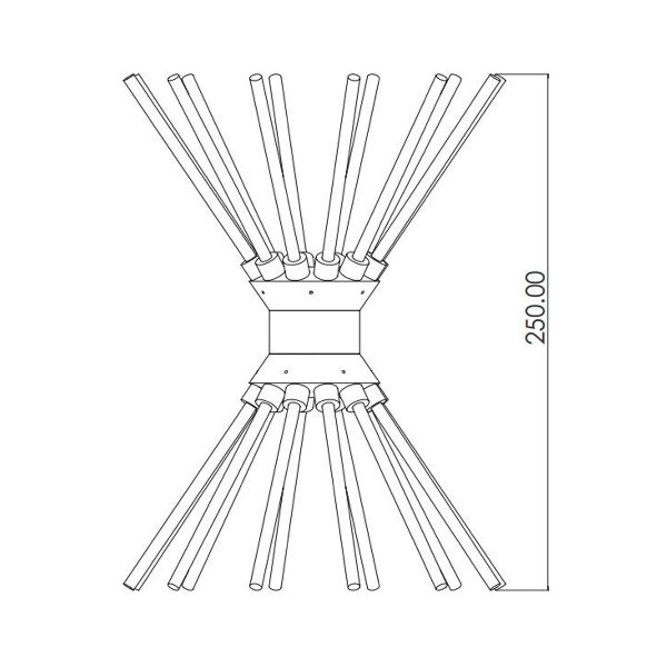 Biconical Antenna OBC-170M1100M-200W - Image 3