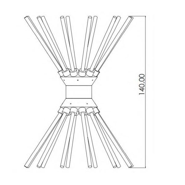 Biconical Antenna OBC-450M1000M-200W - Image 4